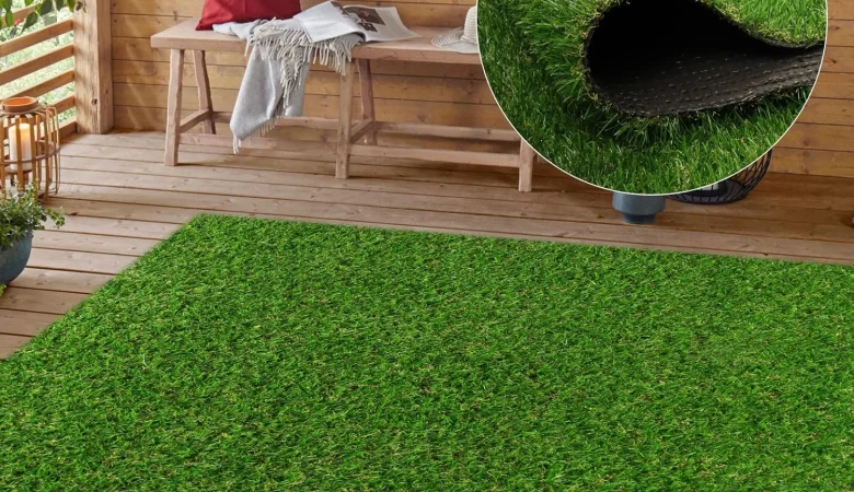 Synthetic turf carpet for office landscaping