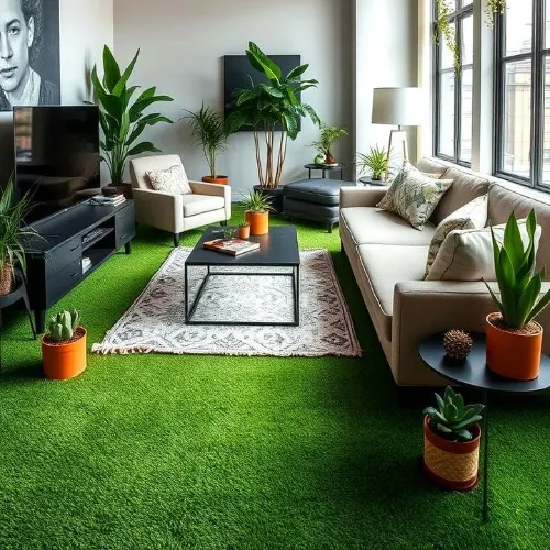 Durable Artificial Grass Flooring