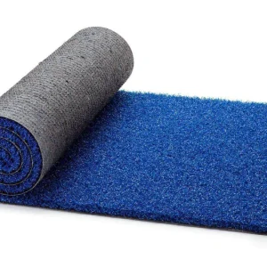 Atmospheric Blue 18mm Play Area Artificial Grass Carpet