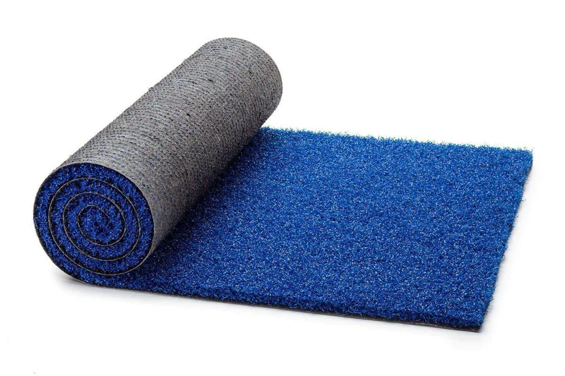 Atmospheric Blue 18mm Play Area Artificial Grass Carpet