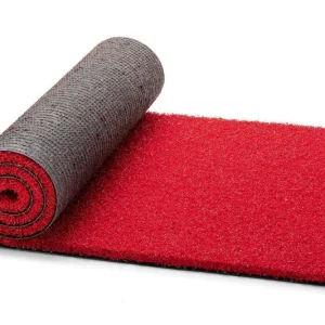 Atmospheric Red 18mm Play Area Artificial Grass Carpet
