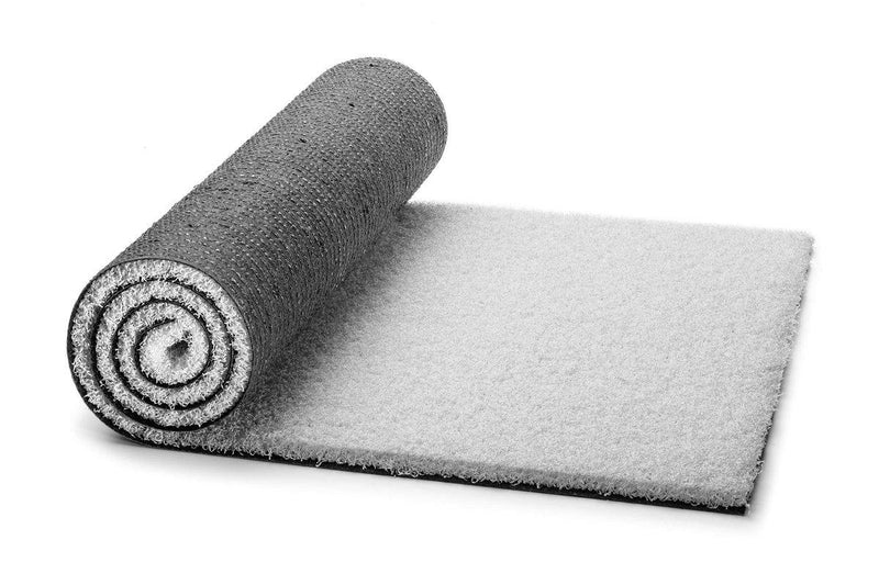 Atmospheric White 18mm Play Area Artificial Grass Carpet - Image 2