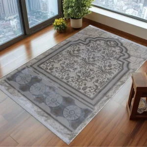 Cream Color Islamic Prayer Mat