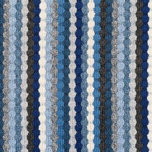 Kids Playroom Blue Dotted Lines Carpet