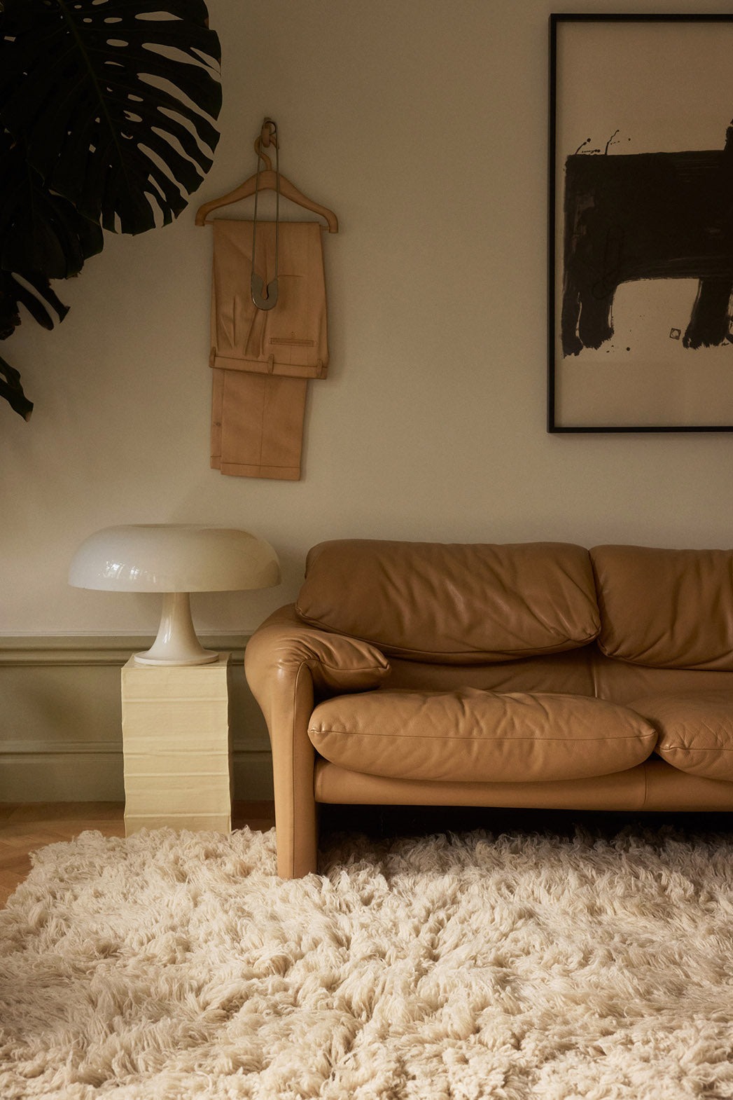 Oatmeal Shaggy Rugs
