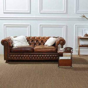 Mud Brown Wall to Wall Sisal Carpet