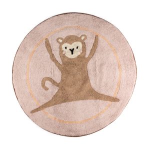 Kids Room Handwoven Cotton Round Rugs