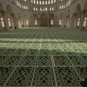 Green Arch Pattern Prayer Carpets