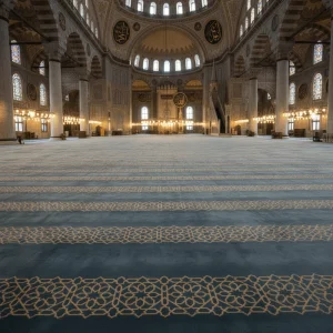 Rafah Grey Masjid Carpet